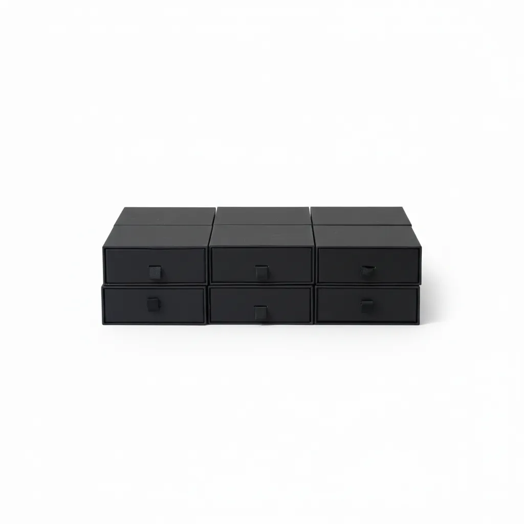 Paquete de 12 cajas cuadradas para joyería de 9×9×3,5 cm, del mismo color. Diseñadas para la presentación y resguardo de aretes grandes, dijes, anillos y sets pequeños de joyería. Fabricadas en material rígido, ofrecen una estructura resistente que protege las piezas durante la exhibición, entrega y almacenamiento. Su formato proporciona una presentación limpia y ordenada, adecuada para uso comercial.