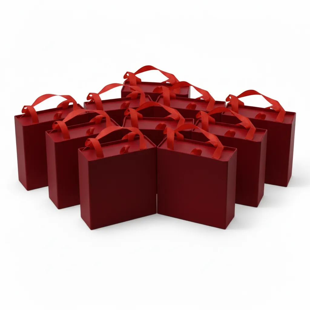 Paquete de 12 cajas de joyería con colgaderas de 10×10×3,5 cm, del mismo modelo. Ideales para anillos, aretes, pulseras, cadenas y tobilleras. Su diseño rígido tipo bolsa permite una presentación ordenada y funcional, adecuada para uso comercial, exhibición y entrega al cliente.