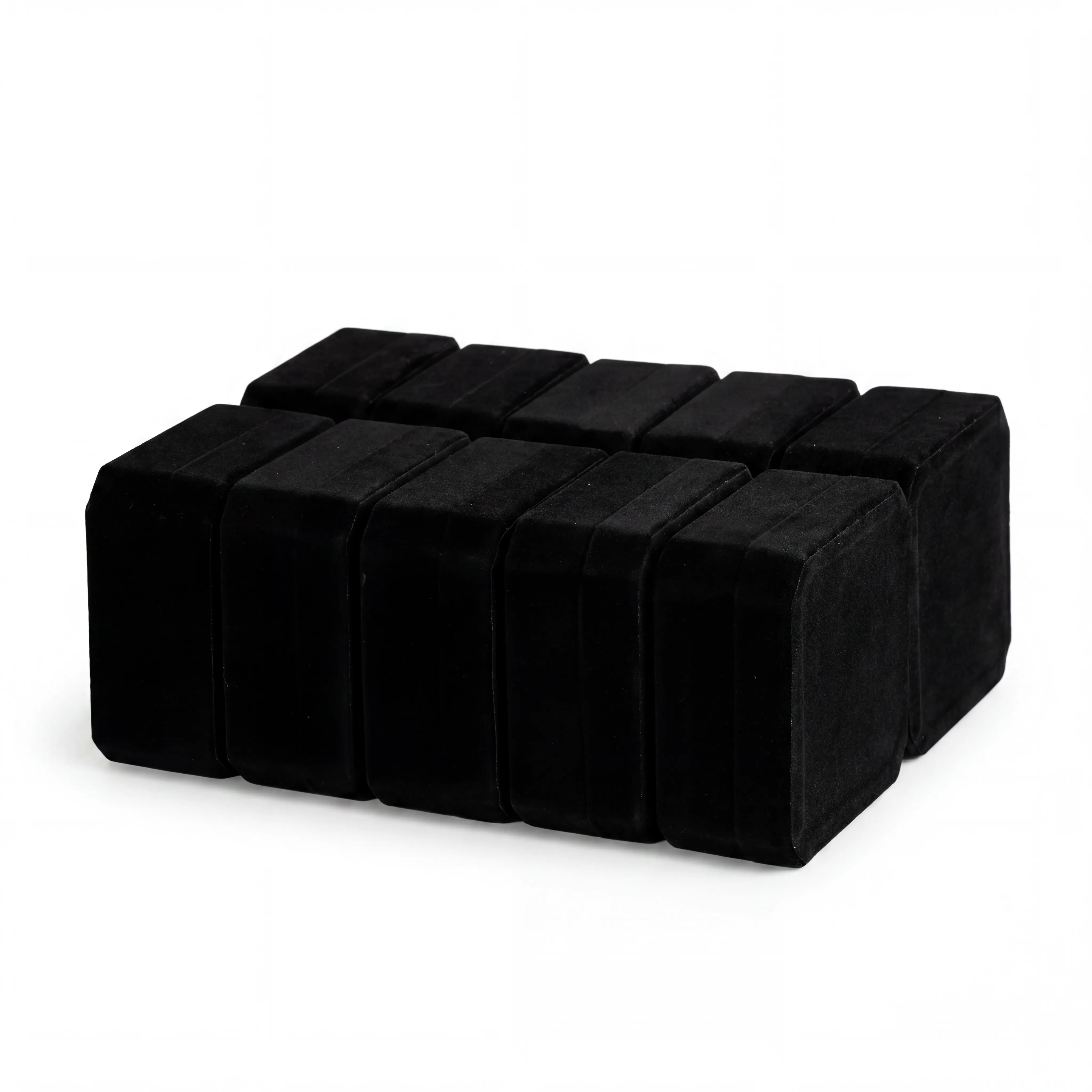 Paquete de 6 unidades de Caja de joyería 9×9×4,5 cm