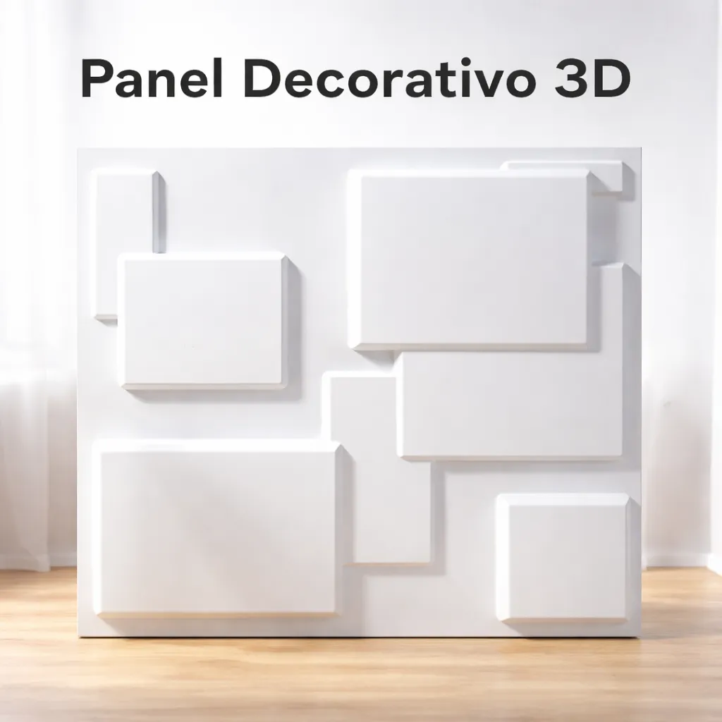 Panel decorativo de 50×50 cm, fabricado en PVC, con diseño en relieve que aporta profundidad, textura y valor visual a fotografías de producto, contenido digital, exhibiciones y catálogos. Resistente, liviano y fácil de limpiar, ideal para marcas que buscan escenarios profesionales, reutilizables y visualmente impactantes.