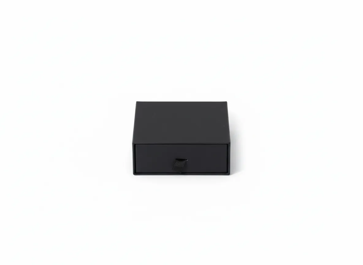 Caja cuadrada para joyería de 9×9×3,5 cm, diseñada para la presentación y resguardo de aretes grandes, dijes, anillos y sets pequeños de joyería. Fabricada en material rígido, ofrece una estructura resistente que protege las piezas durante la exhibición, entrega y almacenamiento. Su formato proporciona una presentación limpia y ordenada, adecuada para uso comercial.