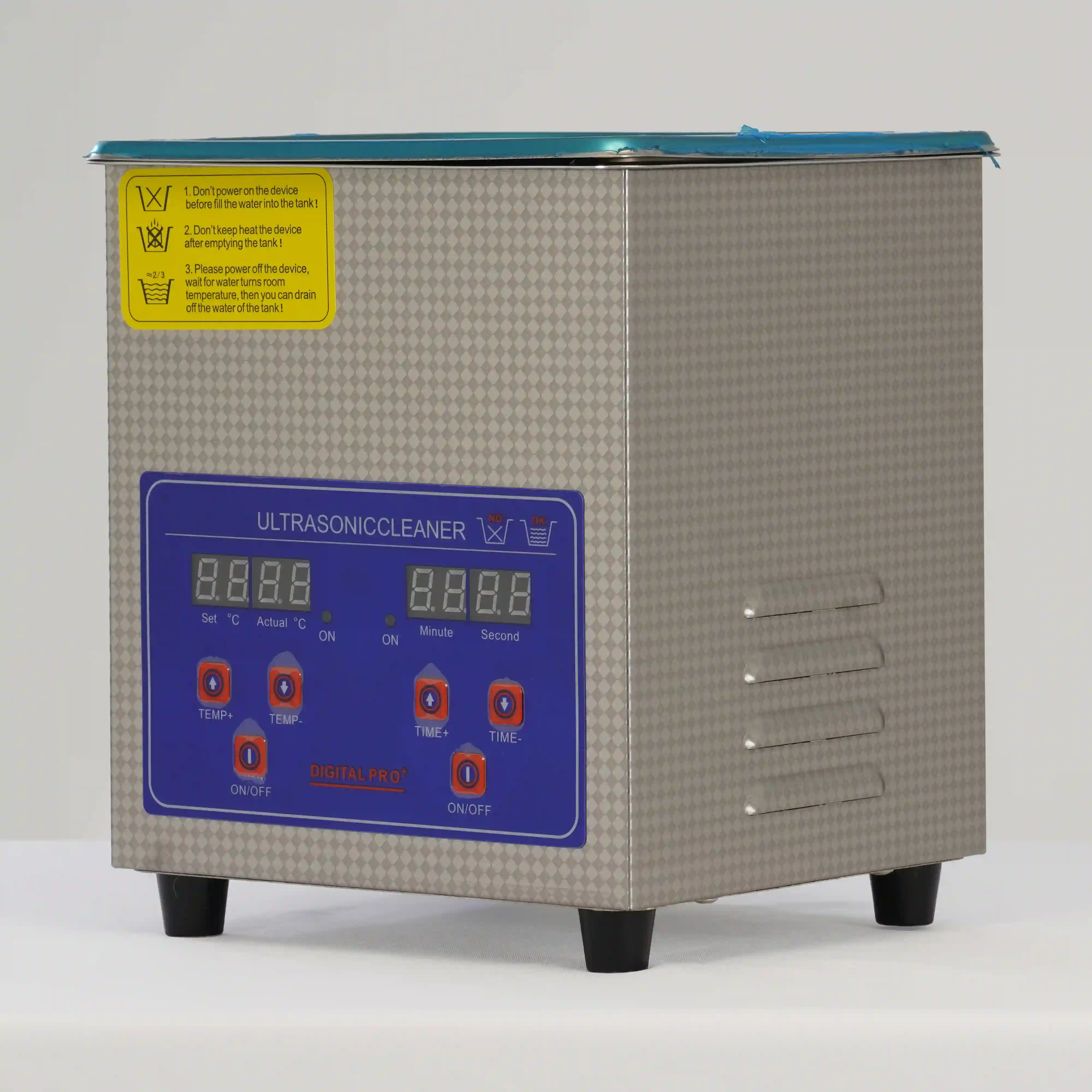 El Limpiador Ultrasónico de Piezas VEVOR 2 LT utiliza tecnología de cavitación de 40 kHz para remover grasa, óxido y suciedad adherida con alta precisión y eficiencia. Su estructura en acero inoxidable garantiza durabilidad y resistencia, mientras que su panel digital facilita un control práctico y seguro del proceso.

Es una solución ideal para uso profesional en talleres, laboratorios, joyería y mantenimiento técnico, así como para aplicaciones domésticas que requieren resultados de limpieza profunda.